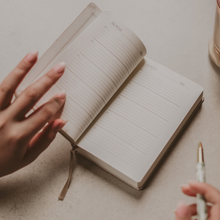 Load image into Gallery viewer, One Line A Day Fabric Journal