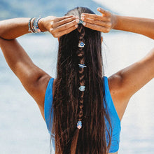 Load image into Gallery viewer, K'lani x Roxy Ocean Bloom Hair Tie Bracelet