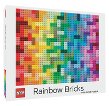 Load image into Gallery viewer, LEGO Rainbow Bricks Puzzle