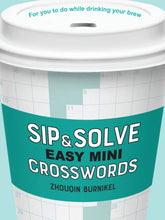 Load image into Gallery viewer, Sip & Solve Easy Mini Crosswords