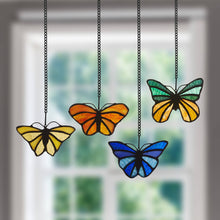 Load image into Gallery viewer, Stained Glass Butterflies
