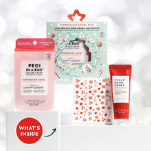 Load image into Gallery viewer, Pedi Moments Duo Kit - Peppermint Swirl *Limited Edition*
