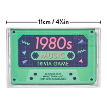 Load image into Gallery viewer, 1980's Music Trivia Game