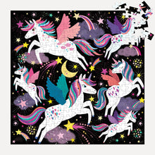 Load image into Gallery viewer, Unicorns Illuminated 300 Piece Glow in the Dark Puzzle