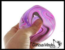 Load image into Gallery viewer, 1 Swirl NeeDoh Nice Cube Ice Sugar Ball - Thick Glue/Gel