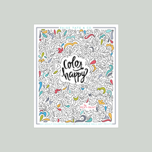 Load image into Gallery viewer, Color Happy: Adult Coloring Book
