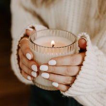 Load image into Gallery viewer, Cozy Season Fluted Jar Candle