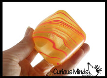 Load image into Gallery viewer, 1 Swirl NeeDoh Nice Cube Ice Sugar Ball - Thick Glue/Gel