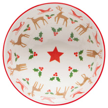 Load image into Gallery viewer, Santa's Reindeer Stamped Bowl