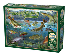 Load image into Gallery viewer, Hooked on Fishing 1000pc puzzle