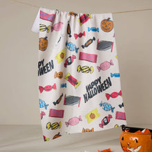 Load image into Gallery viewer, Halloween Treats: Geometry Tea Towel