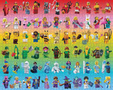 Load image into Gallery viewer, LEGO Minifigure Rainbow 1000-Piece Puzzle