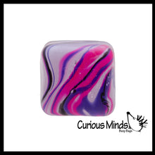Load image into Gallery viewer, 1 Swirl NeeDoh Nice Cube Ice Sugar Ball - Thick Glue/Gel