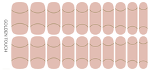 Load image into Gallery viewer, Golden Touch Nail Wraps