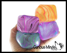 Load image into Gallery viewer, 1 Swirl NeeDoh Nice Cube Ice Sugar Ball - Thick Glue/Gel