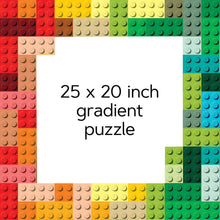 Load image into Gallery viewer, LEGO Rainbow Bricks Puzzle