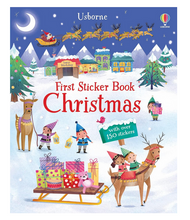 Load image into Gallery viewer, First Sticker Book Christmas