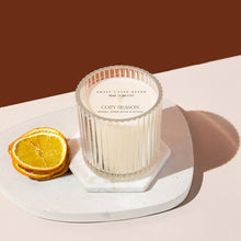 Load image into Gallery viewer, Cozy Season Fluted Jar Candle