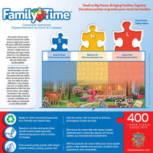 Load image into Gallery viewer, Family Time - Creekside Gathering 400 Piece Puzzle