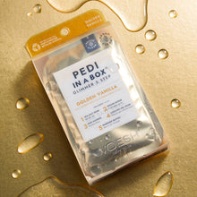 Load image into Gallery viewer, Pedi in a Box Glimmer 5 Step Golden Vanilla