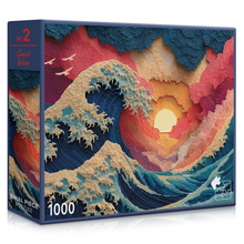 Load image into Gallery viewer, Great Wave Puzzle