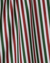 Load image into Gallery viewer, Ribbon Green Red Tea Towel