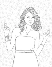 Load image into Gallery viewer, Taylor Swift Coloring & Activity Book