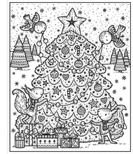 Load image into Gallery viewer, Enchanted Christmas Magic Painting Book : Usborne