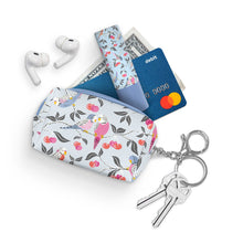 Load image into Gallery viewer, Birds in the Cherry Tree Key Chain Pouch