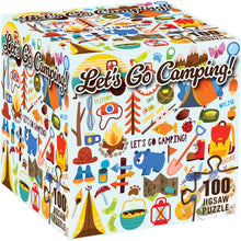 Load image into Gallery viewer, Let's Go Camping 100 Piece Puzzle
