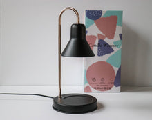 Load image into Gallery viewer, Candle Warming Lamp: Black + Gold