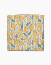 Load image into Gallery viewer, Lemon Waves Dishcloth Set