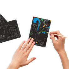 Load image into Gallery viewer, Mini Scratch & Scribble Art Kits