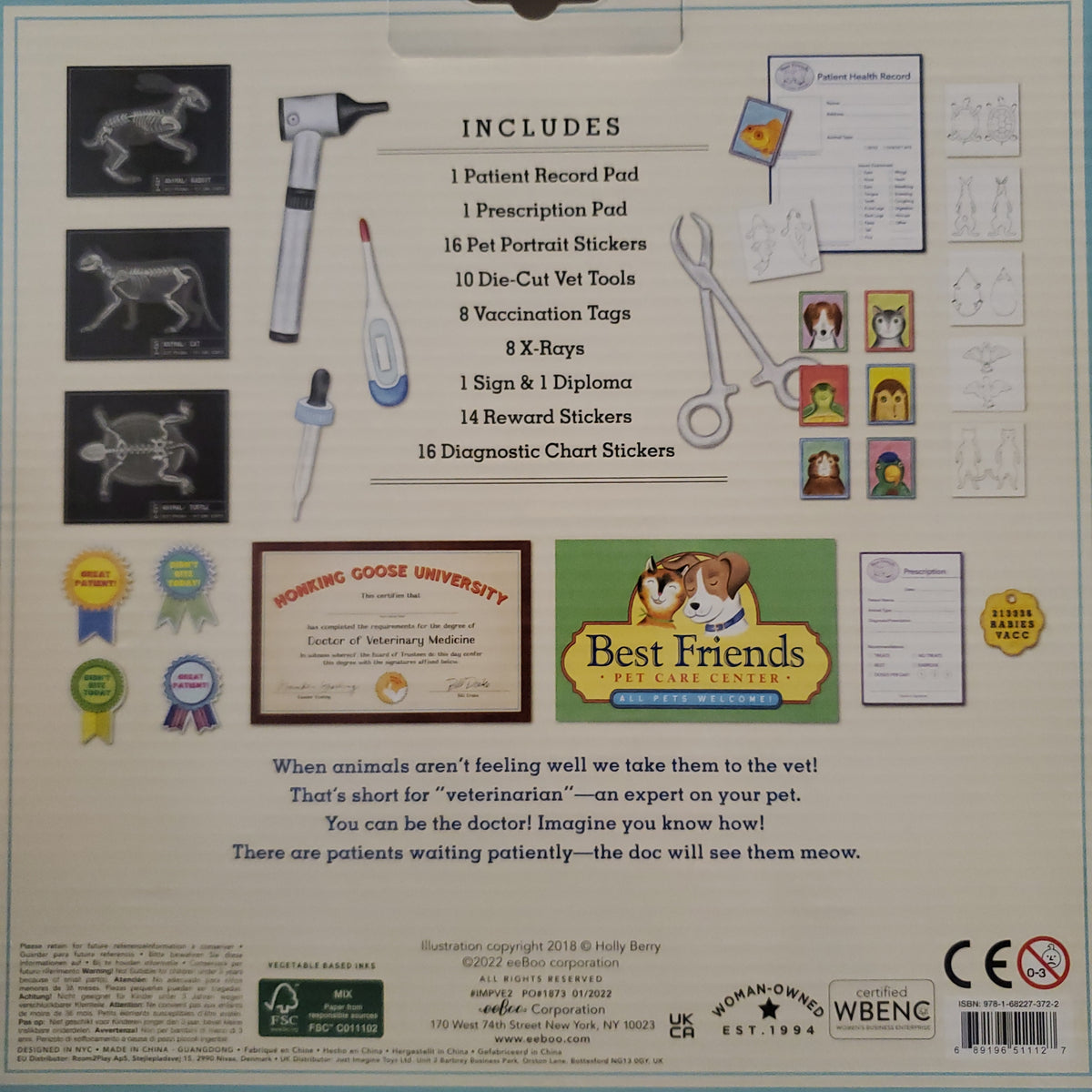 Veterinarian Pretend Play – Olita Gifts Goods