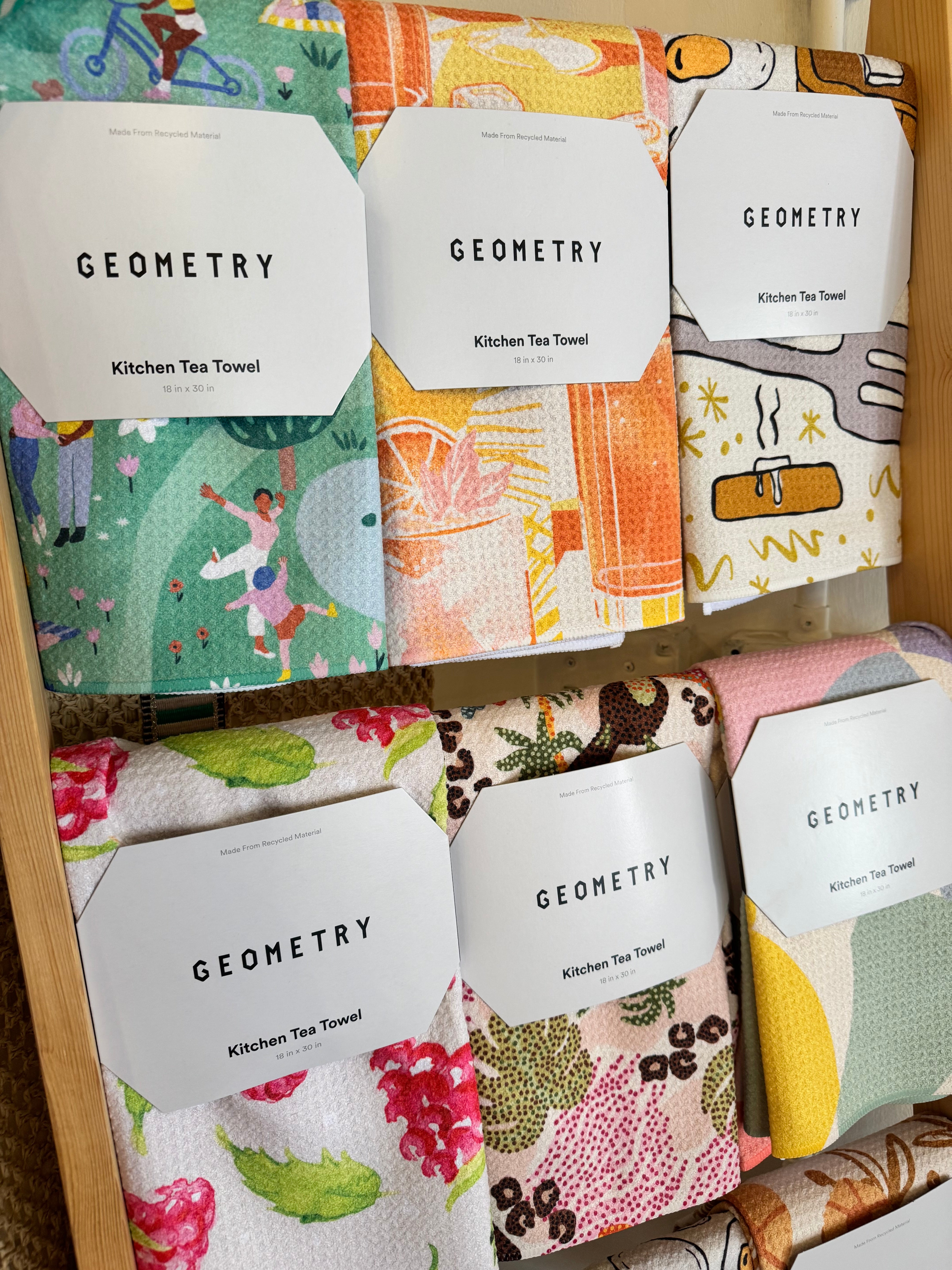 Geometry Tea Towels Geometry :: Tea Towels – Olita Gifts & Goods