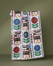 Load image into Gallery viewer, Folk Deer Tea Towel
