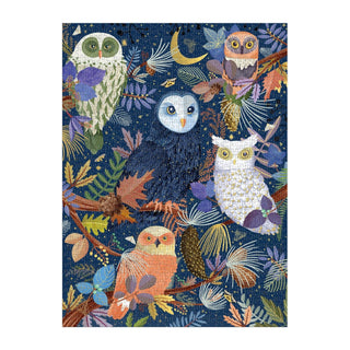 Owls at Dawn 1000 Piece Foil Puzzle - Olita Gifts & Goods