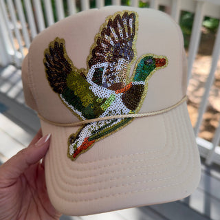 Backwoods Bougie Mallard Trucker Hats - Olita Gifts & Goods