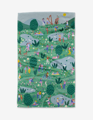 Spring Festival Tea Towel - Olita Gifts & Goods
