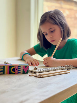 Geo Love Sketch Book - Olita Gifts & Goods