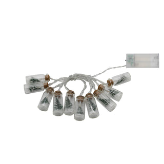 Evergreen Glass Bottle Lights - Olita Gifts & Goods