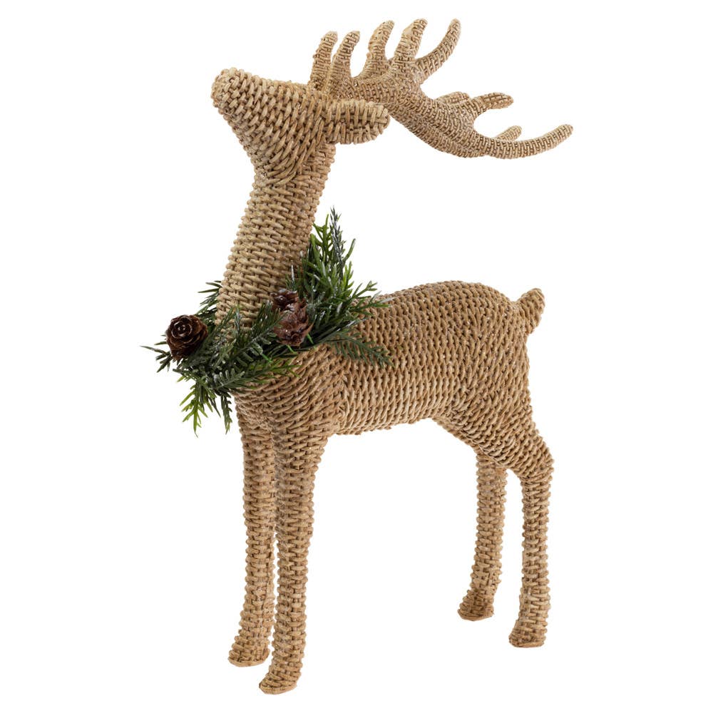 Basket Weave Deer