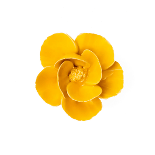 Ceramic Yellow Poppy - Olita Gifts & Goods