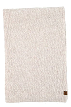 Load image into Gallery viewer, Chain Link Cable Scarf: mulitiple colors
