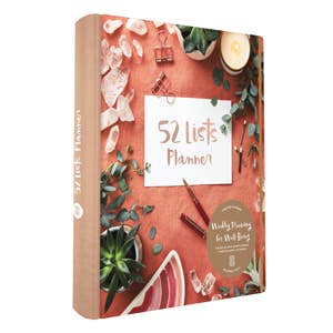 52 Lists Undated Planner - Olita Gifts & Goods