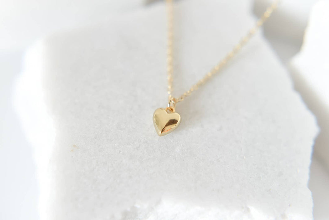 Blakely Bubble Heart Necklace