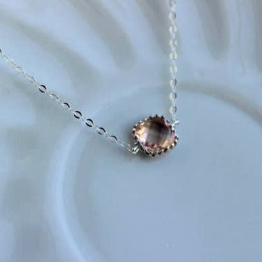 Dainty Blush Necklace