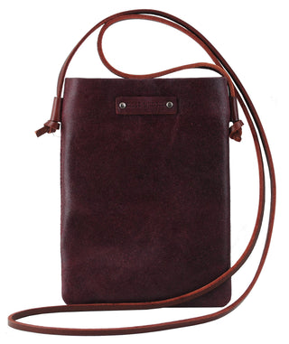 Leather Crossbody Bag | Ready to Go Mini Crossbody: Tan