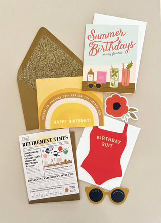 Retirement Times Greeting Card - Olita Gifts & Goods