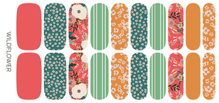 Wildflower Nail Wraps - Olita Gifts & Goods